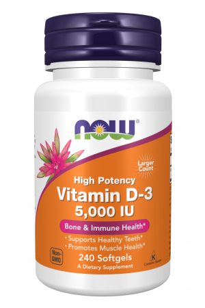 VIT D-3 5000 IU - 240 sgels