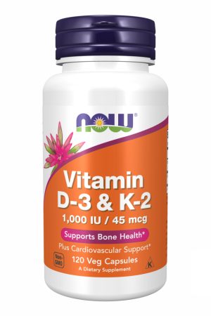 VIT D-3 & K2 1000 IU - 120 vcaps