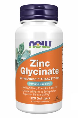 Zinc Glycinate 30mg - 120 sgels