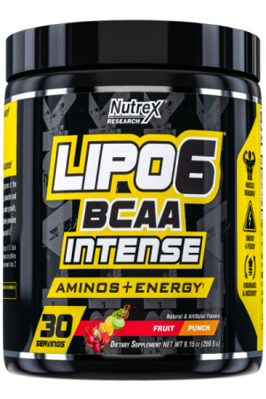 Lipo-6 BCAA Intense - 30srv Fruit Punch
