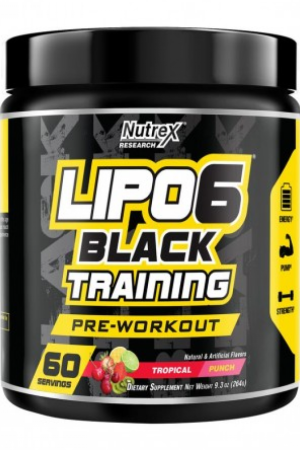 Lipo-6 Black Training Wild Grape 60srv