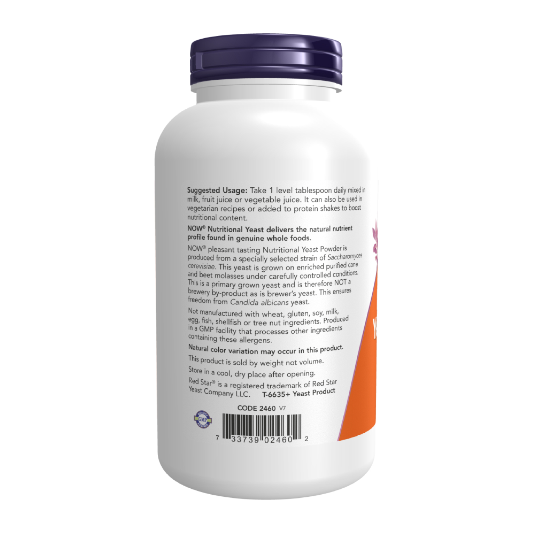 Nutritional Yeast Powder - 284g - Зображення 3