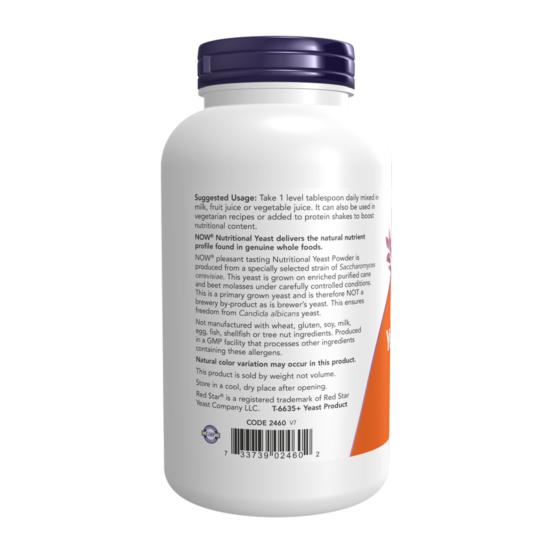 Nutritional Yeast Powder - 284g - Зображення 3