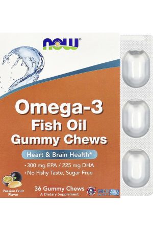 Omega-3 Fish Oil - 36 Gummy Chews (ΠΠΎΡΠΊΠΎΠ΄ΠΆΠ΅Π½Π° ΡΠΏΠ°ΠΊΠΎΠ²ΠΊΠ°)