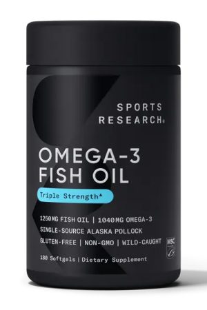 Omega-3 Fish Oil Alaska 1250mg - 180 softgels