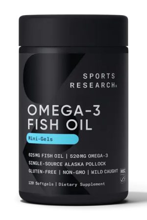 Omega-3 Fish Oil Alaska 625mg - 120 mini softgels