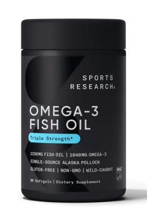 Omega-3 Fish Oil Alaska Pollock 1250mg - 90 softgels
