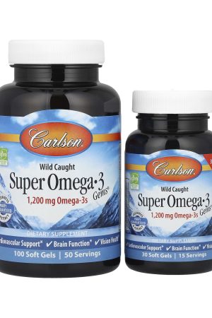 Super Omega-3 Gems 100+30 - 130 softgels