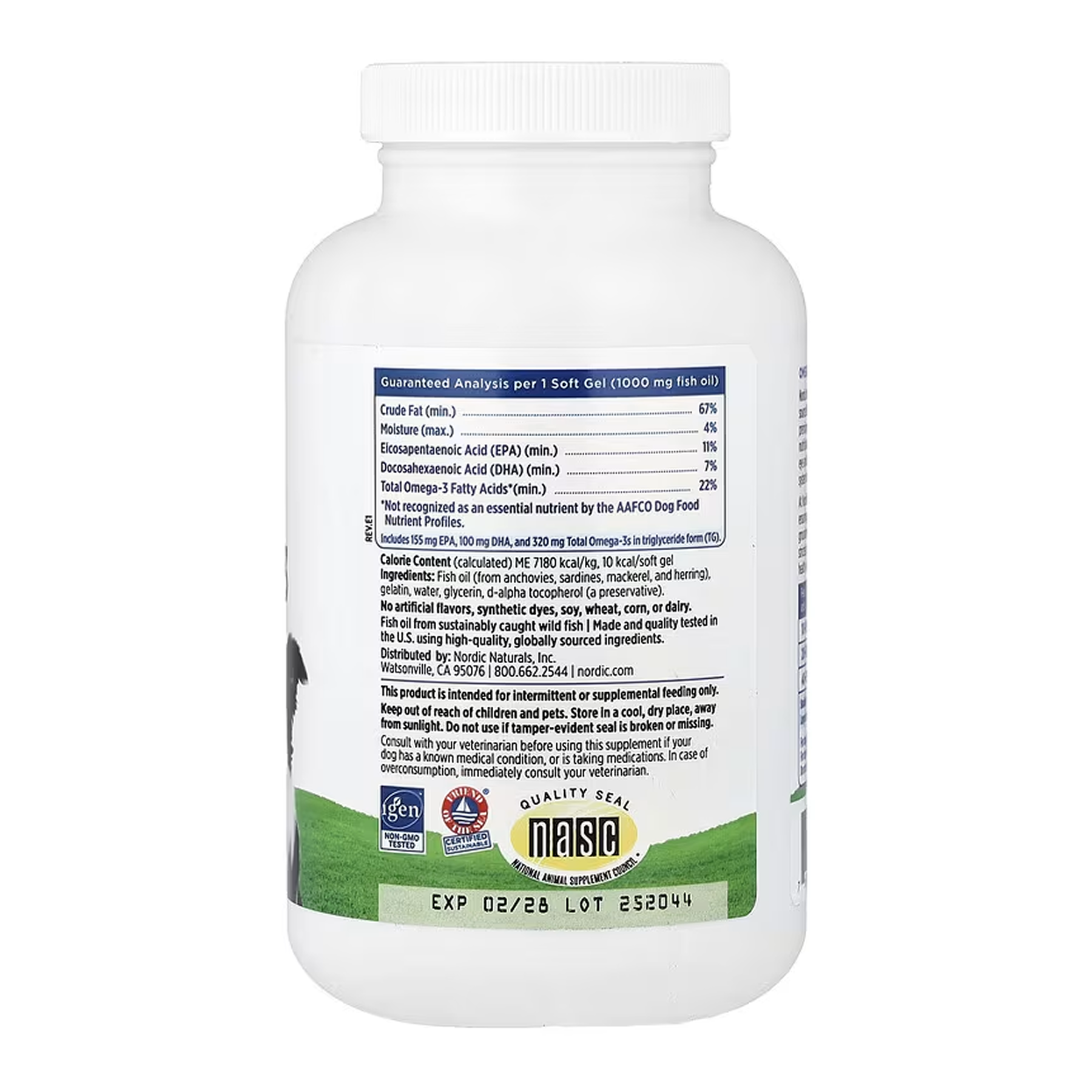 Omega-3 Pet - 180 softgels - Зображення 2