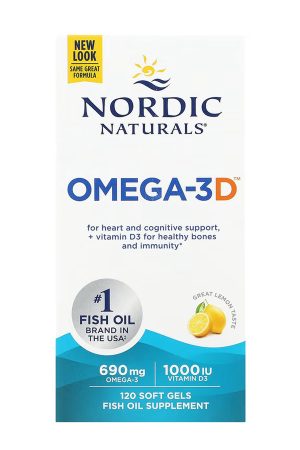 Omega-3D - 120 softgels