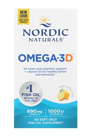Omega-3D - 60 softgels