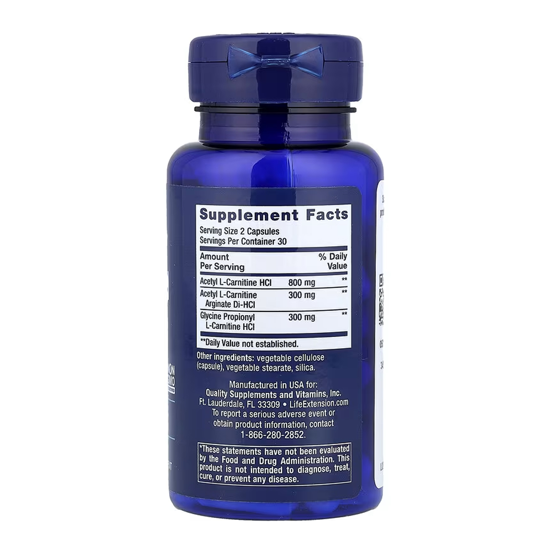 Optimized Carnitine - 60 caps - Зображення 2