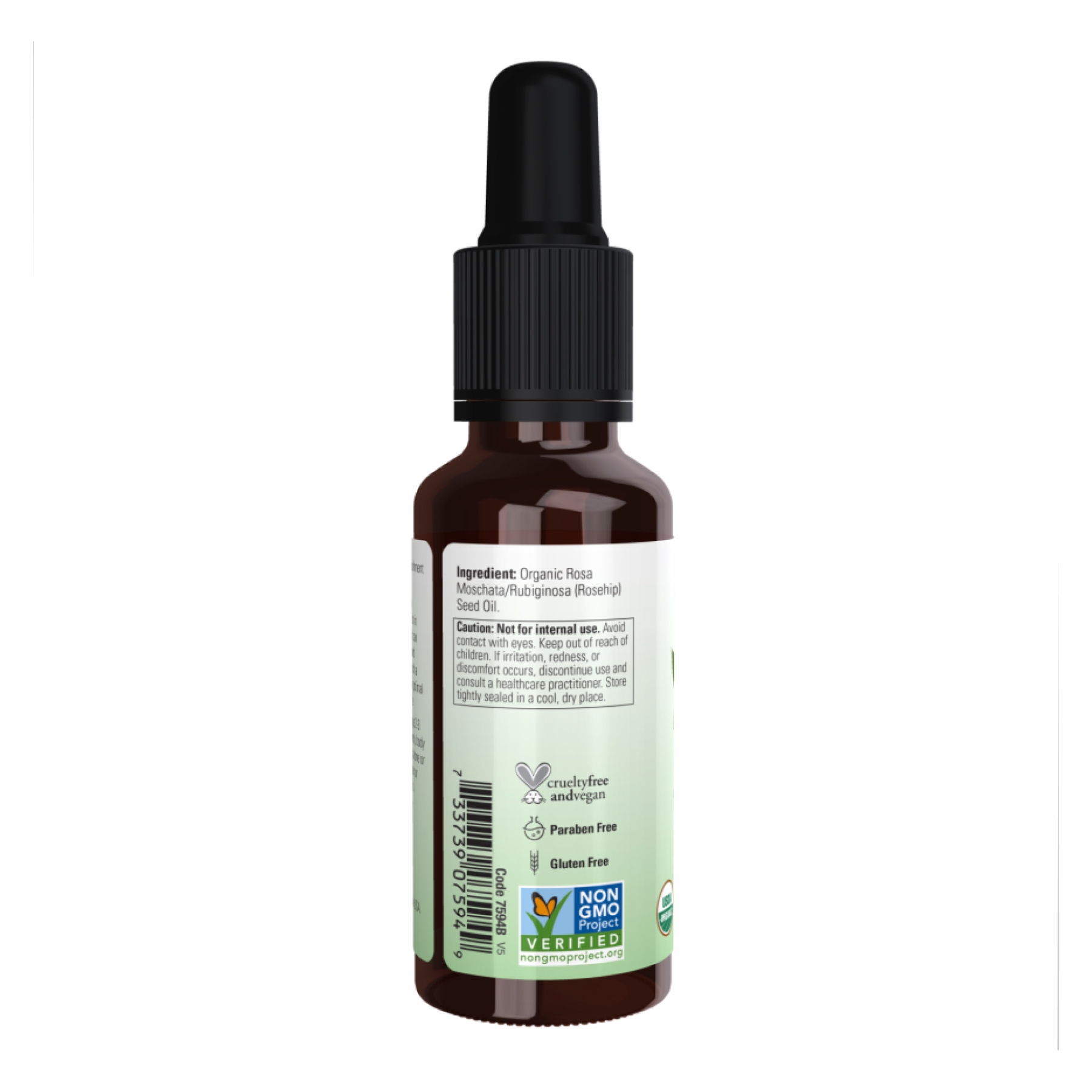 Organic Rose Hip Seed Oil - 30ml - Зображення 3