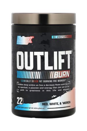 Outlift Burn - 413.6g Red White & 'Merica