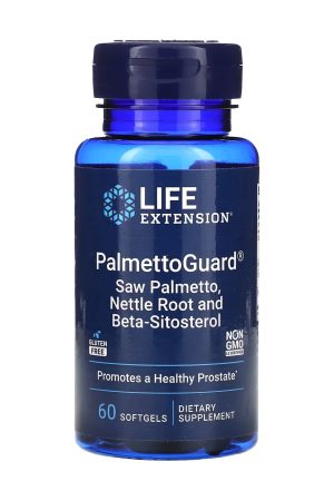 PalmettoGuard® Saw Palmetto/Nettle Root Formula with Beta-Sitosterol - 60 softgels