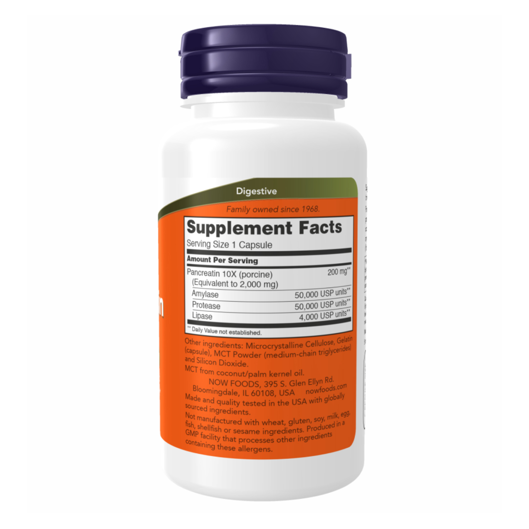 Pancreatin 2000 - 250 caps - Зображення 2