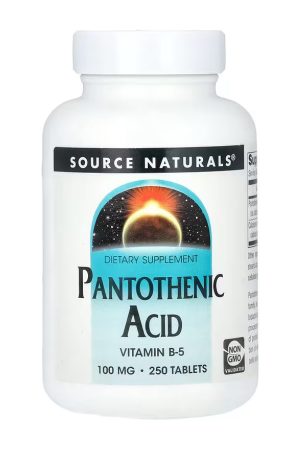 Pantothenic Acid 100 mg - 250 tabs