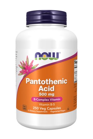 Pantothenic Acid 500 mg - 250 vcaps