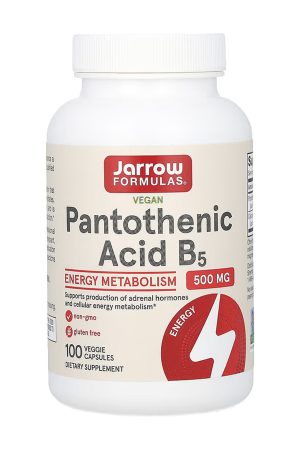 Pantothenic Acid 500mg - 100 vcaps (Пошкоджена банка)