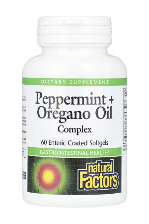 Peppermint+Oregano Oil Complex - 60 softgels