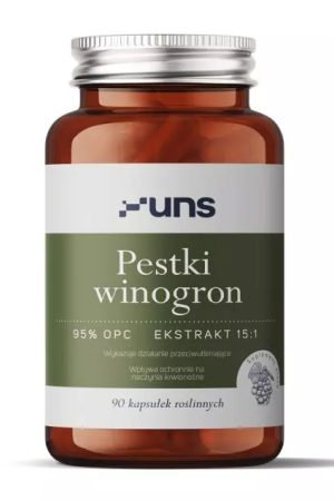 Pestki winogron - 90 caps