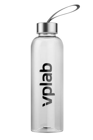 Plastic bottle black logo - 580ml