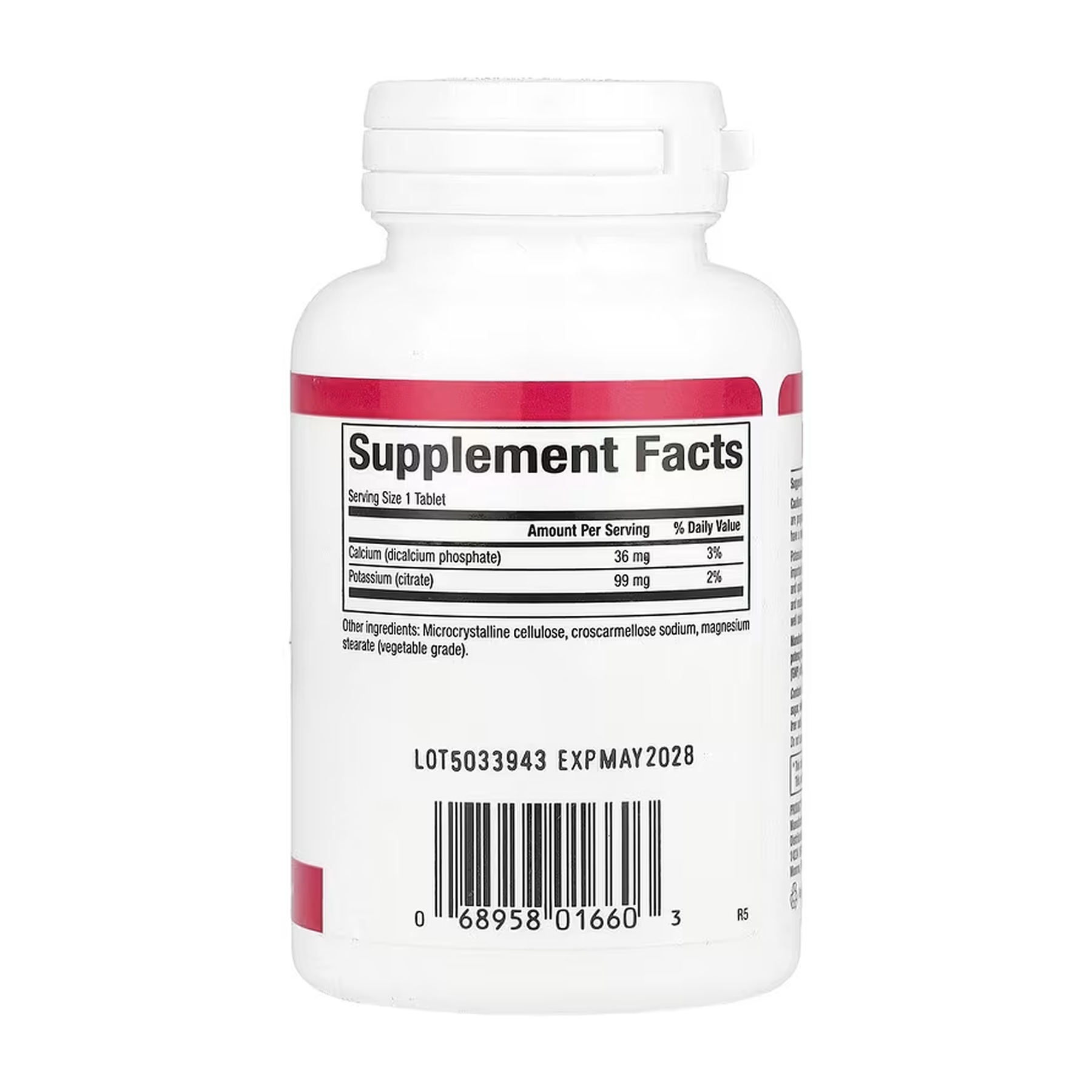 Potassium Citrate 99mg - 90 tabs - Зображення 2