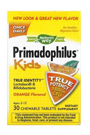Kids Primadophilus - 30 tabs Orange