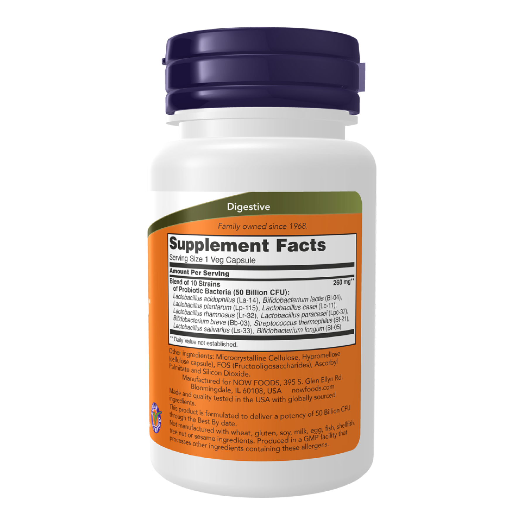 Probiotic-10™ 50 Billion - 50 vcaps - Зображення 2