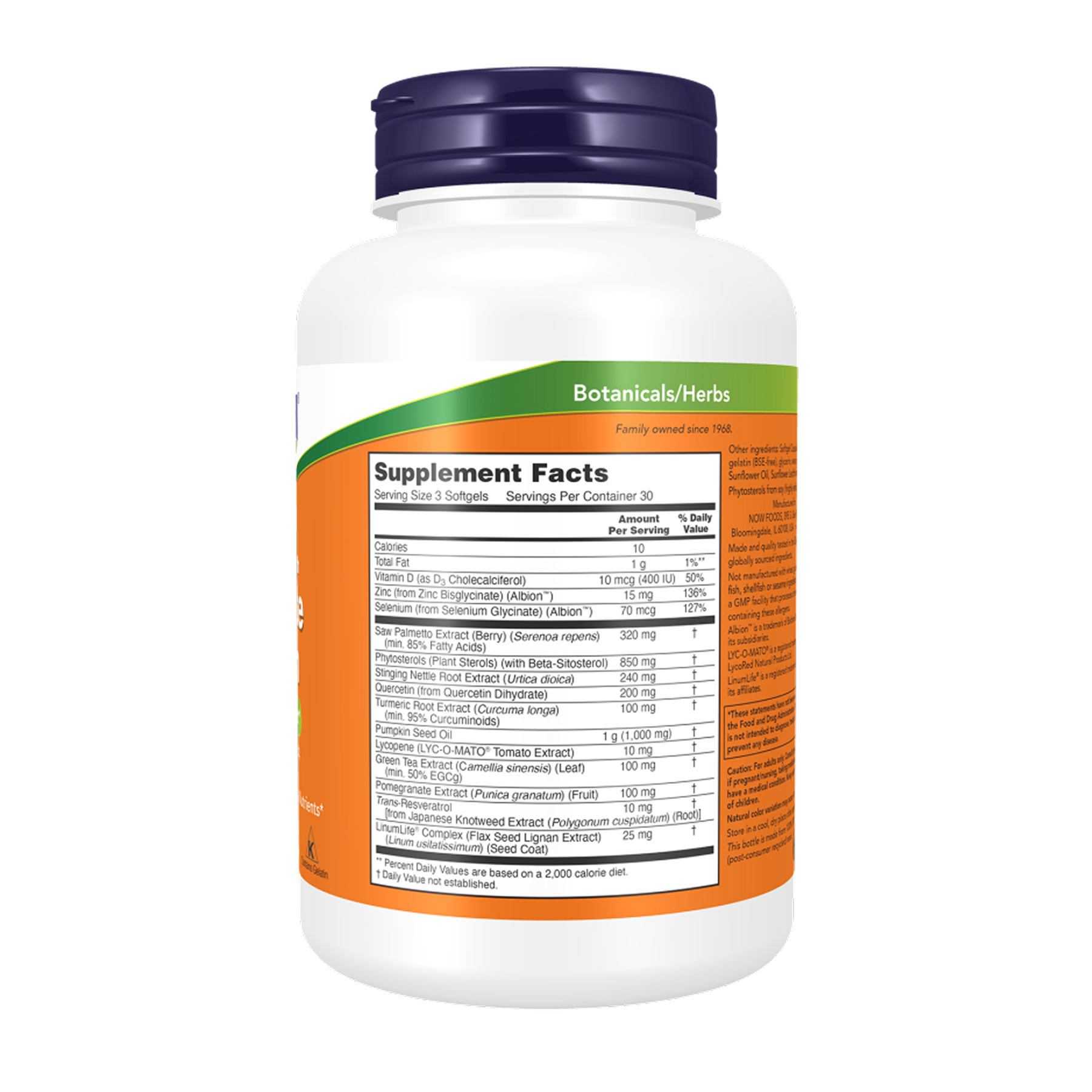 Prostate Health Clinical Strength - 180 softgels - Зображення 2