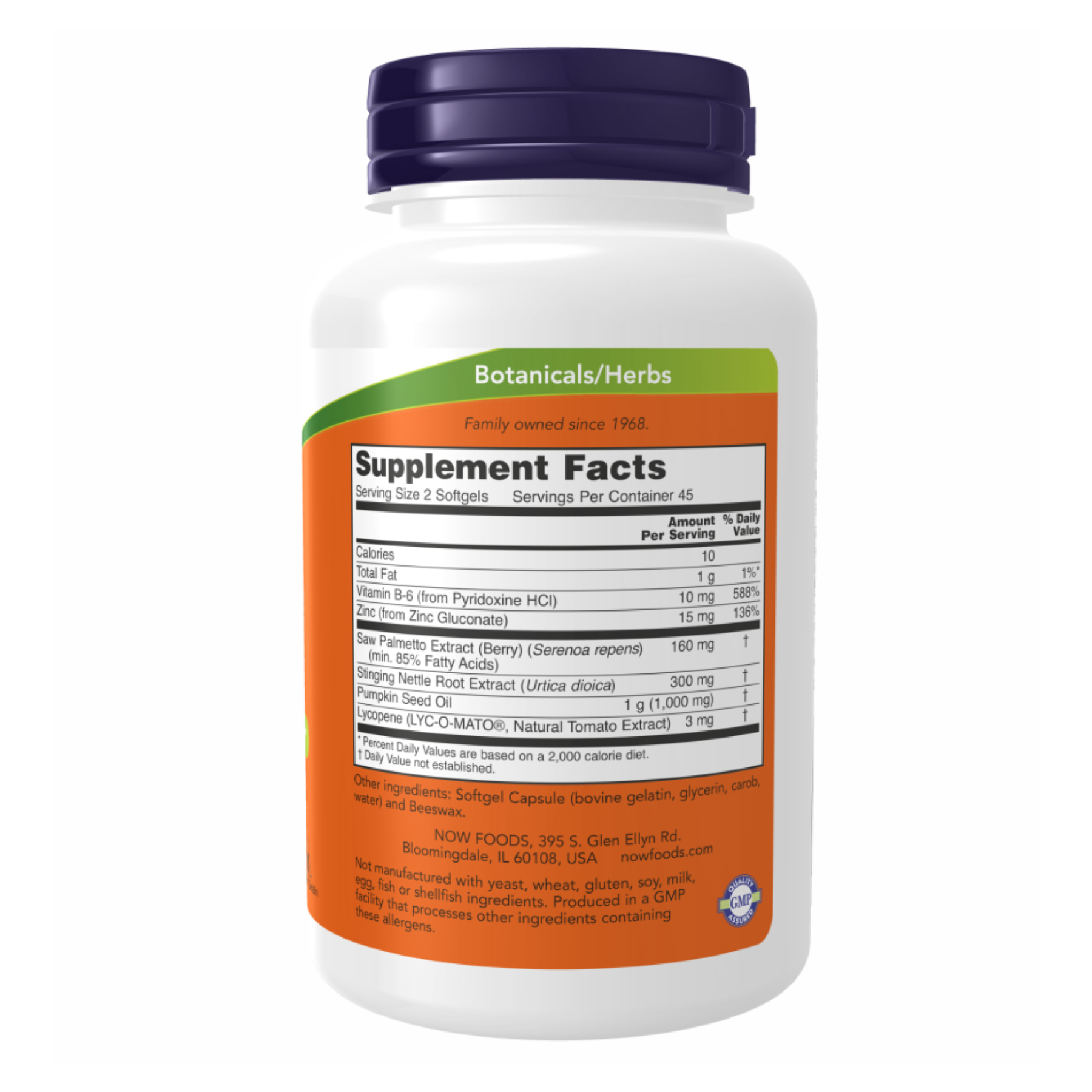 Prostate Support - 180 sgels - Зображення 2