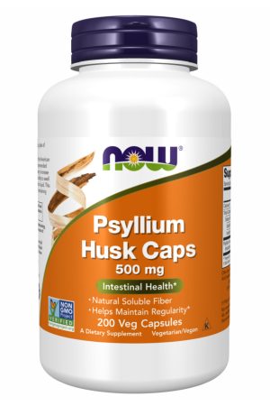 Psyllium Husk 500mg - 200 vcaps