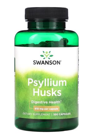 Psyllium Husks 610mg - 100 caps