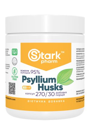 Psyllium Husks 700mg - 270 caps