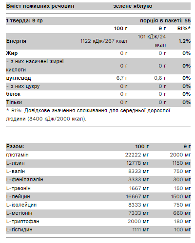 EAA - 500g Mango - Зображення 2