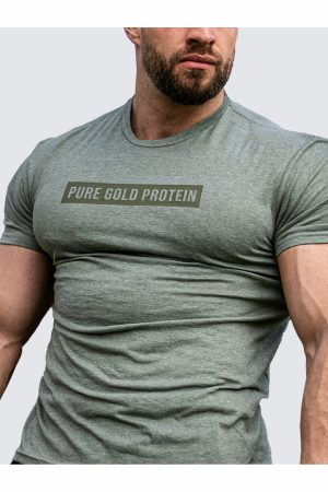 Pure Gold Protein Póló Green - XL
