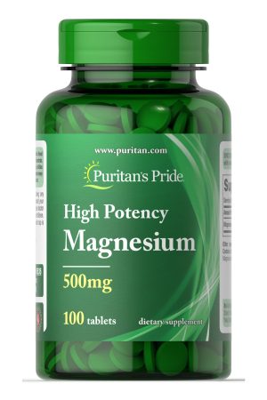 Magnesium 500 mg - 100 tablets