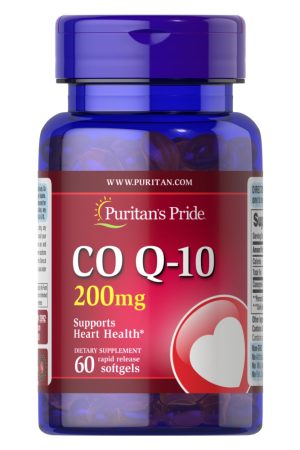 Q-SORB™ Co Q-10 200 mg - 60 Rapid Release Softgels