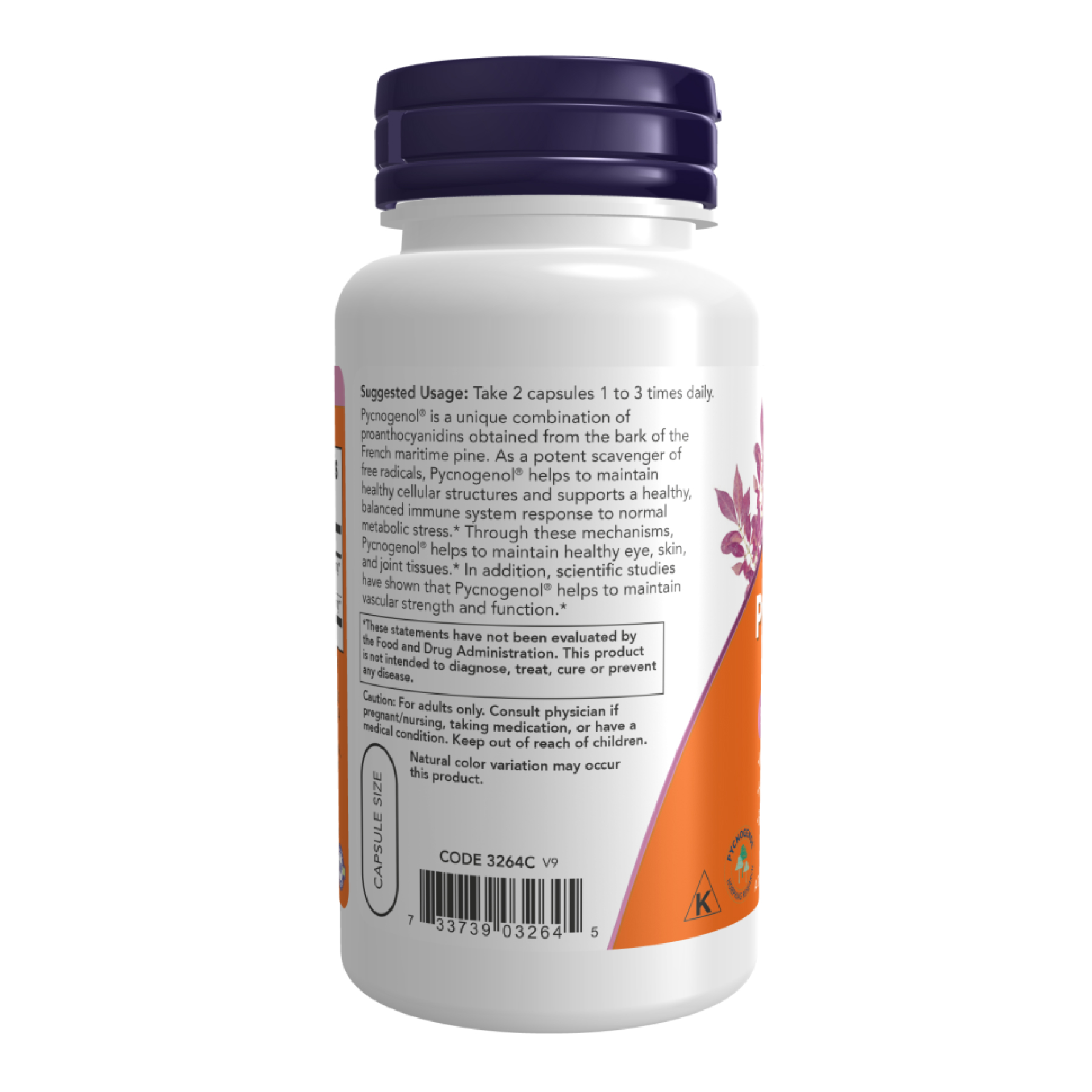 Pycnogenol 30mg - 60 vcaps - Зображення 3