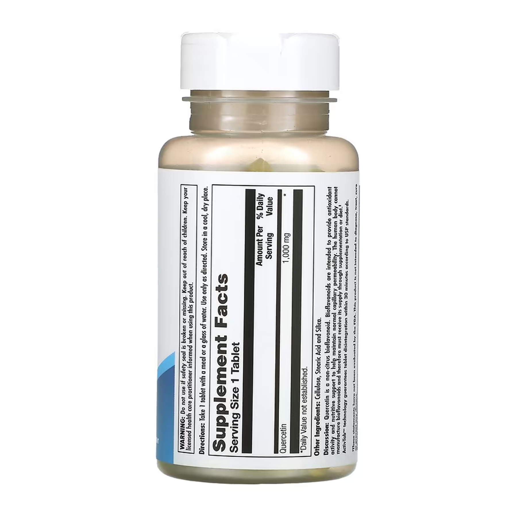 Quercetin 1000mg - 60 tabs - Зображення 2