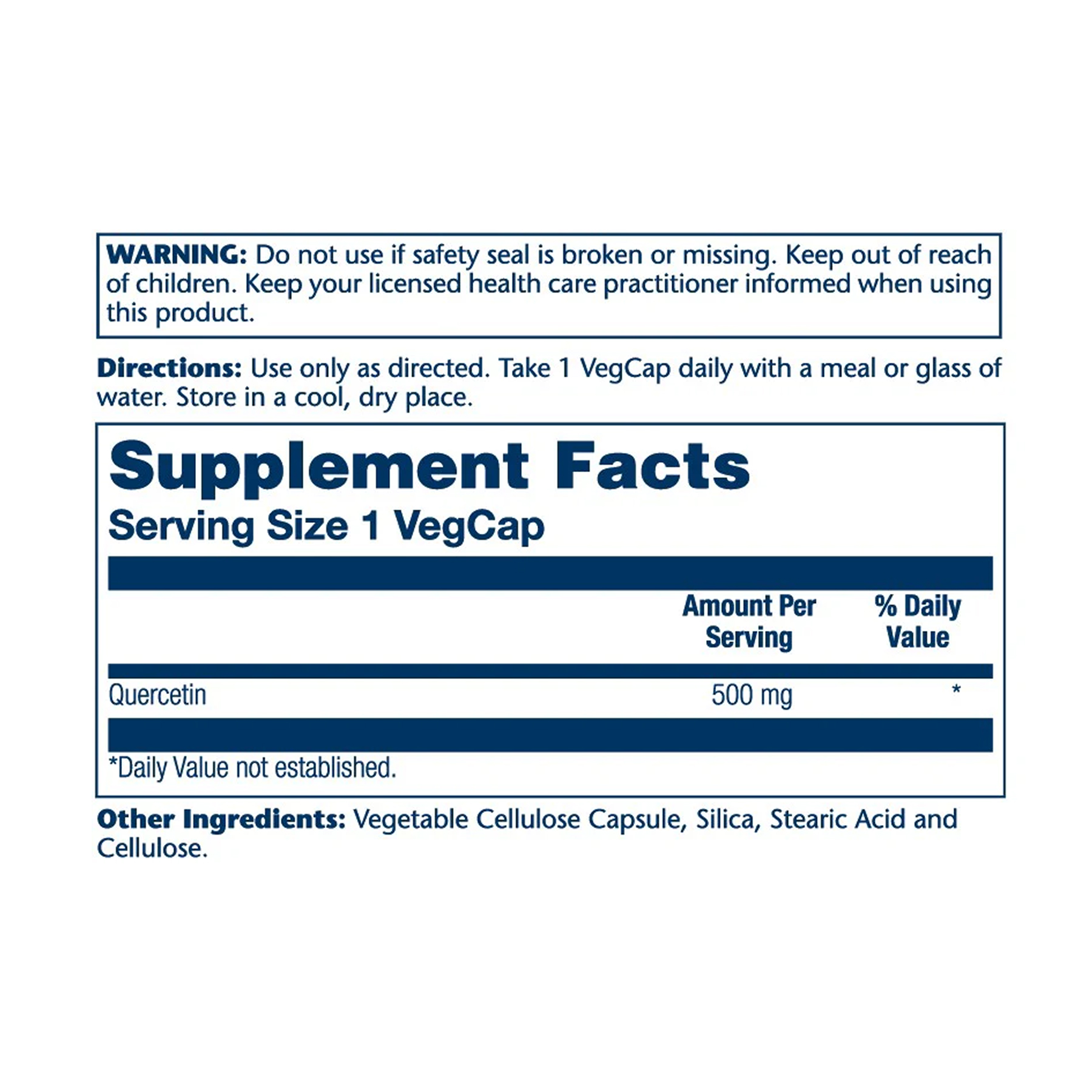 Quercetin 500mg - 90 vcaps - Зображення 2