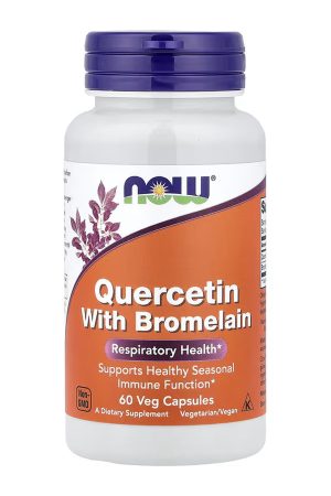 Quercetin with Bromelain - 60 vcaps