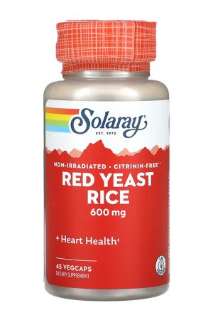 Red Yeast Rice 600mg - 45 vcaps