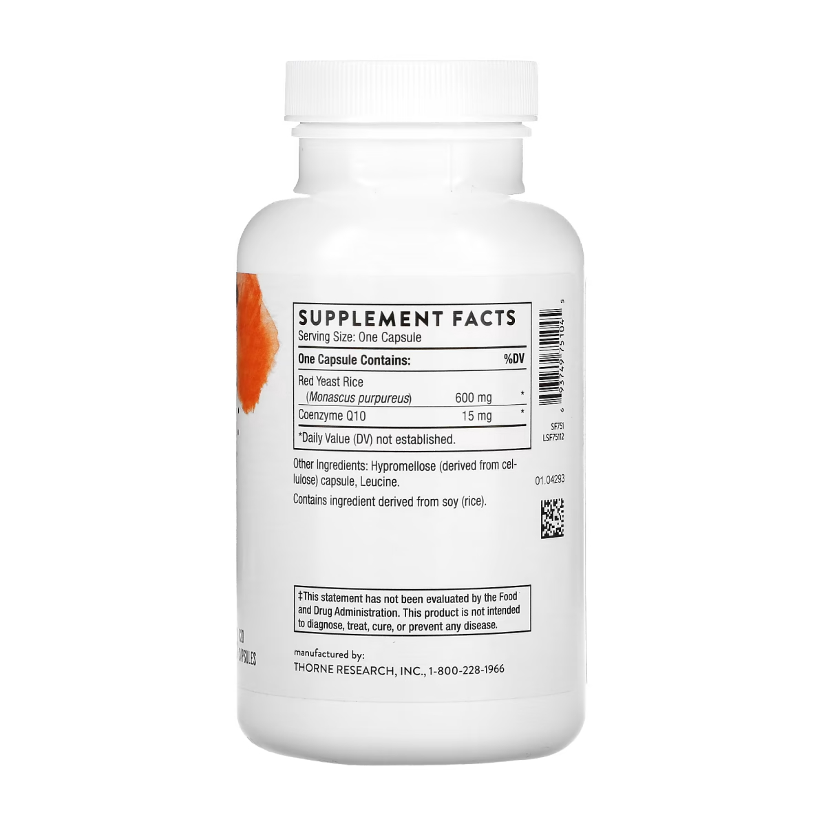 Red Yeast Rice + CoQ10 - 120 caps - Зображення 2