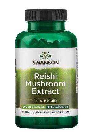 Reishi Mushroom Extract Standardized 500mg - 90 caps