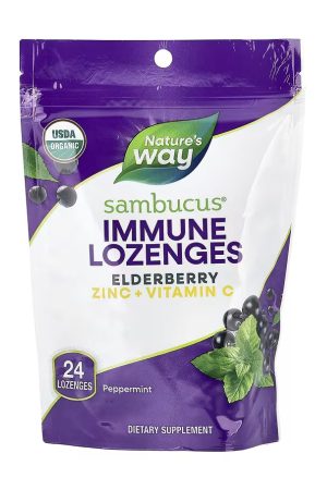 Sambucus Organic Lozenges Mint - 24 cnt