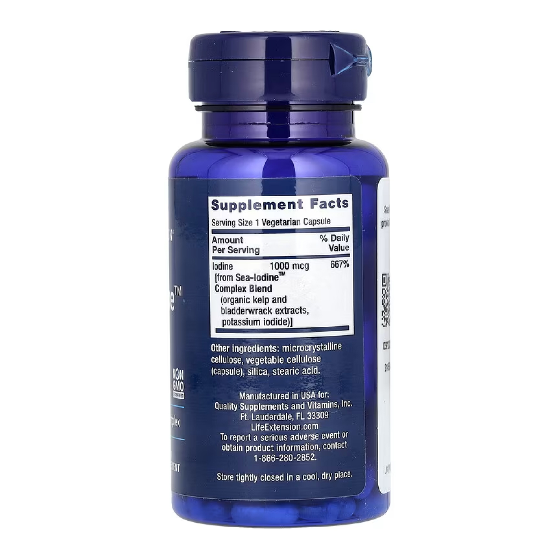 Sea-Iodine™ 1000mcg - 60 vcaps - Зображення 2
