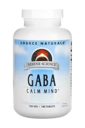 Serene Science® GABA 750 mg - 180 tabs