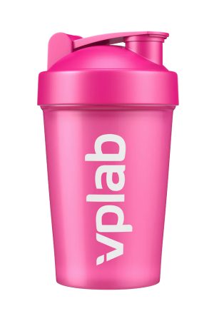 Shaker with blender ball - 500ml Pink