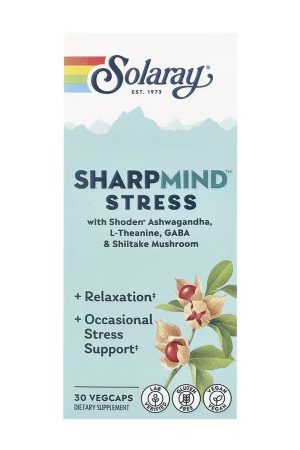SharpMind Nootropics Stress - 30 vcaps